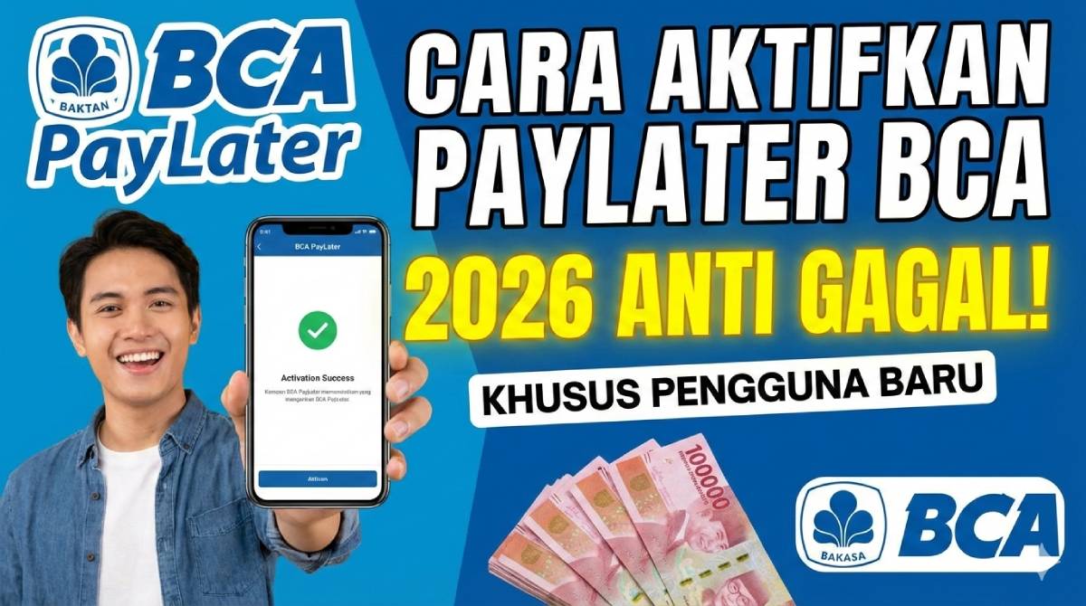 Cara Mengaktifkan PayLater BCA 2026 Anti Gagal untuk Pengguna Baru