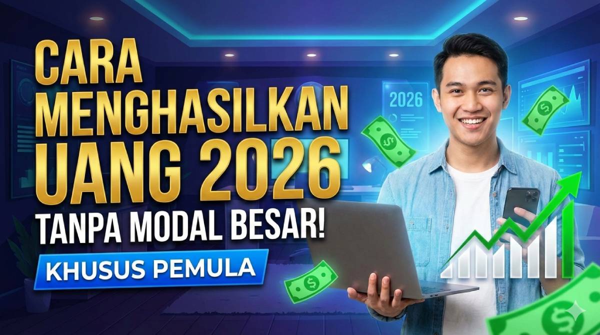 Cara Menghasilkan Uang 2026 Tanpa Modal Besar Untuk Pemula