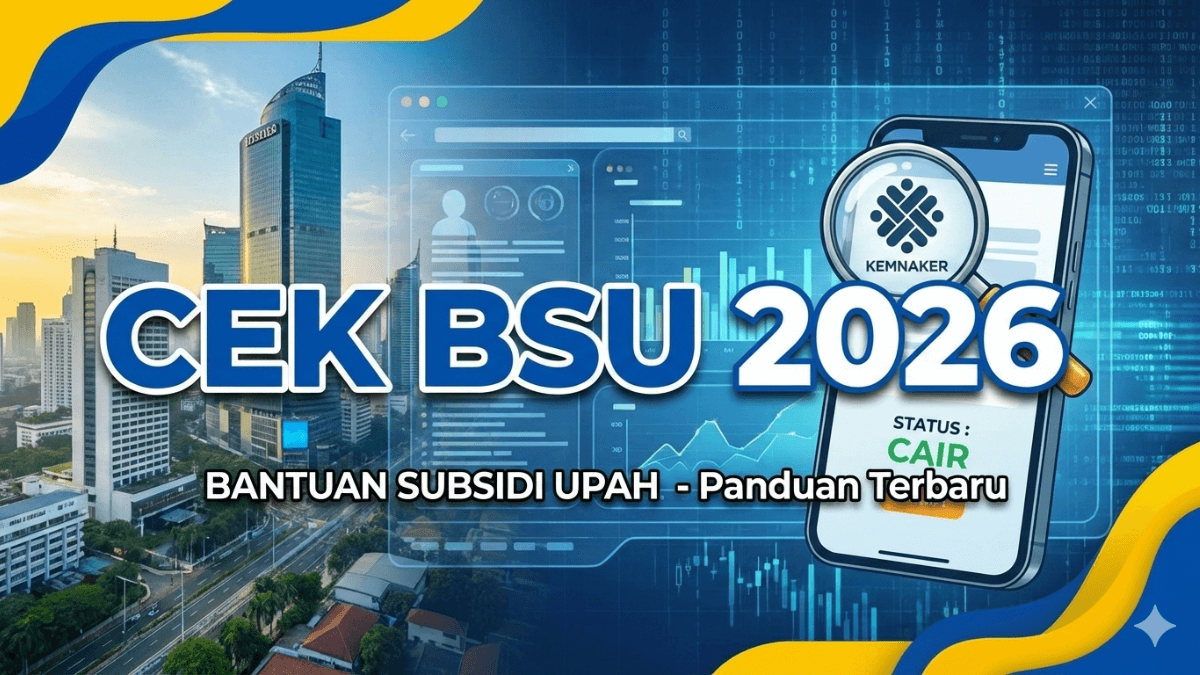 Update BSU 2026! Cara Cek Status via HP dan Syarat Terbaru Agar Cepat Cair