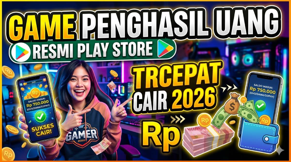 10 Game Penghasil Uang Resmi Play Store Tercepat Cair 2026