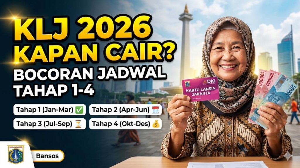 Bansos KLJ 2026 Kapan Cair_ Ini Bocoran Jadwal Tahap 1 sampai 4