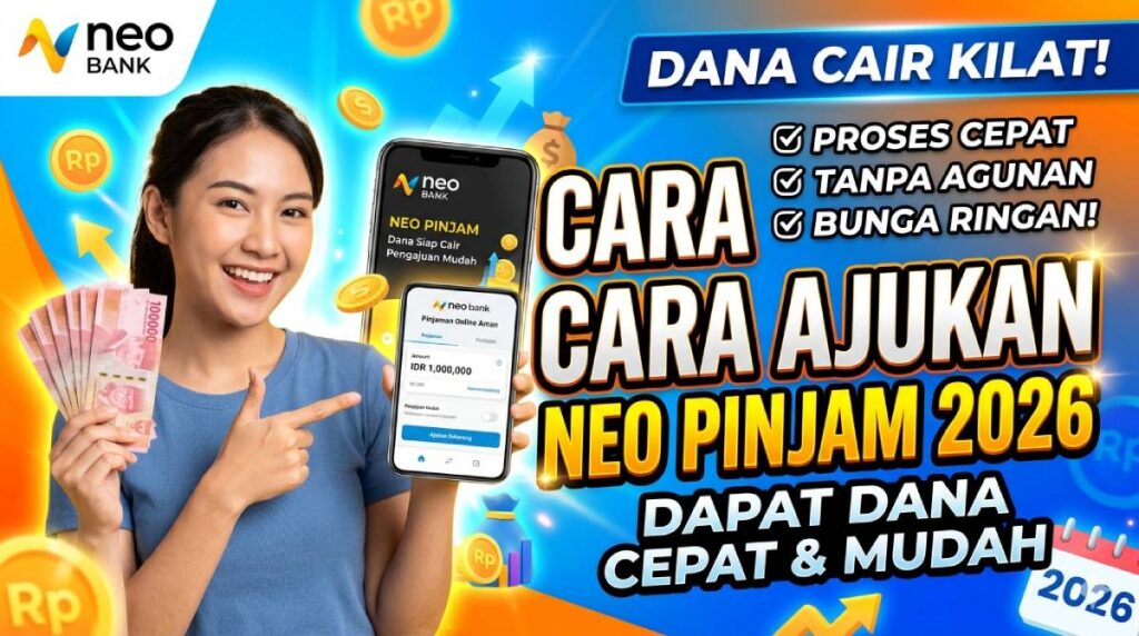 Cara Ajukan Neo Pinjam 2026 yang Cepat Cair dan Disetujui