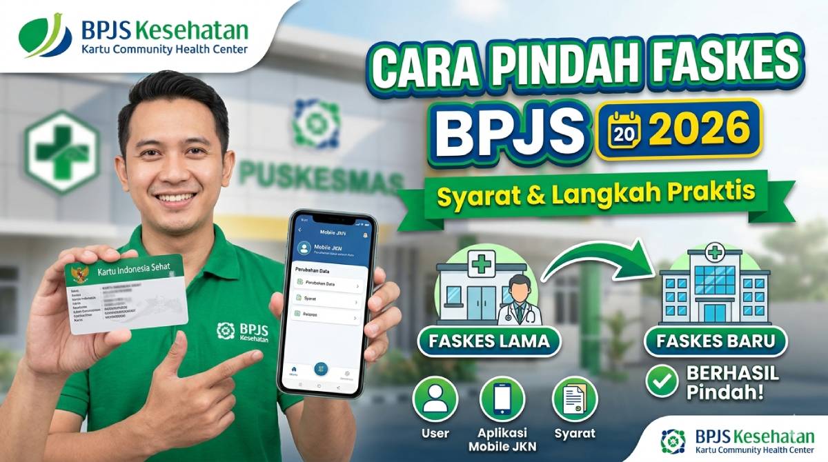 Cara Pindah Faskes BPJS 2026_ Syarat & Langkah Praktis